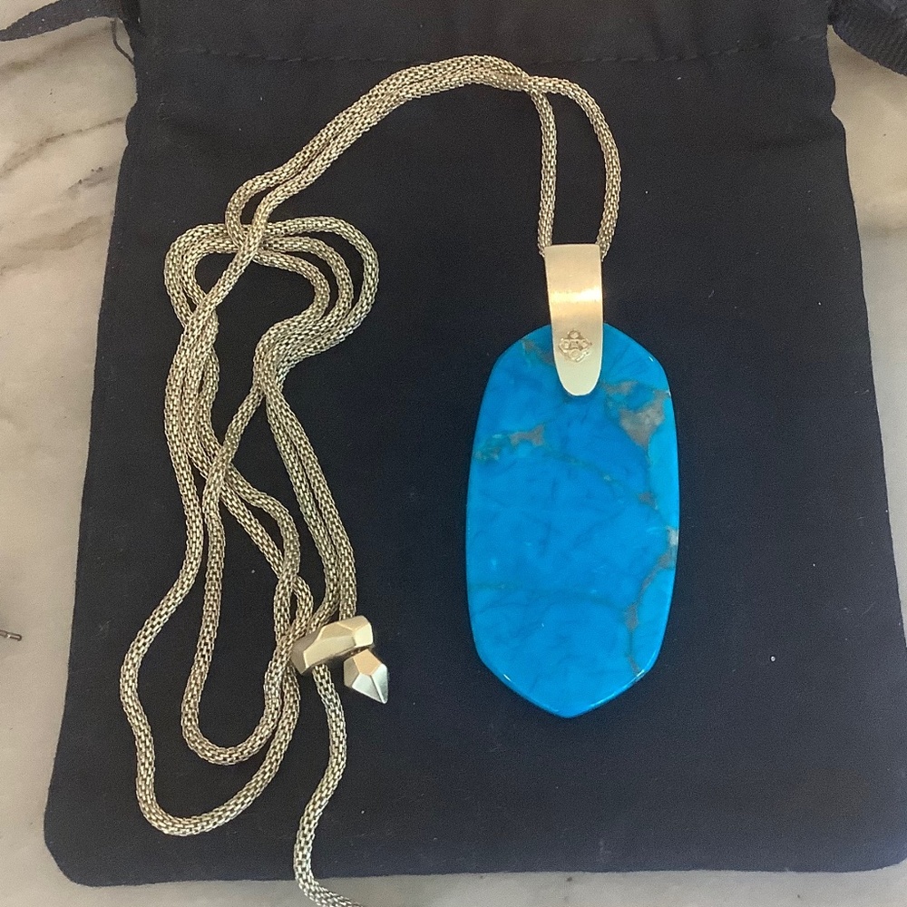 Kendra Scott Gold Pendant Necklace